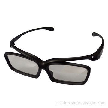 Polarized 3D Anaglyph Glasses for Passive Projector System